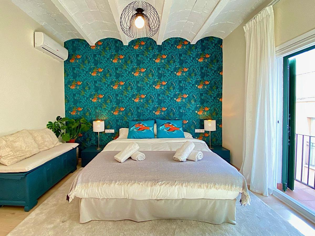 Abbott Apartment - 1 Min From The Beach - 100M2 - Sleeps 8 Sitges Bagian luar foto